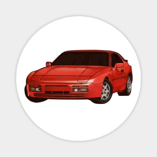 Red 944 Turbo Magnet